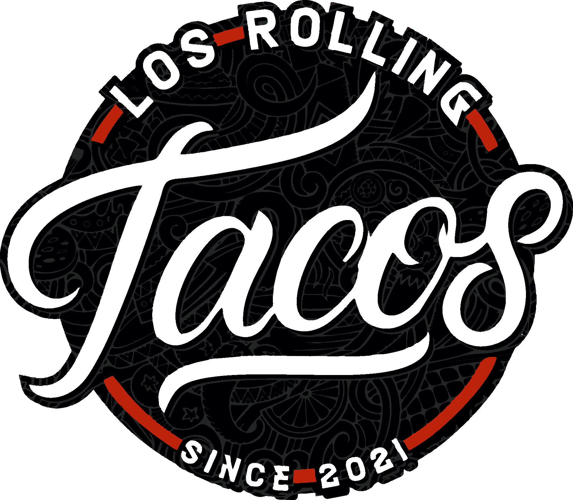 Los Rolling Tacos Logo Vector Logo